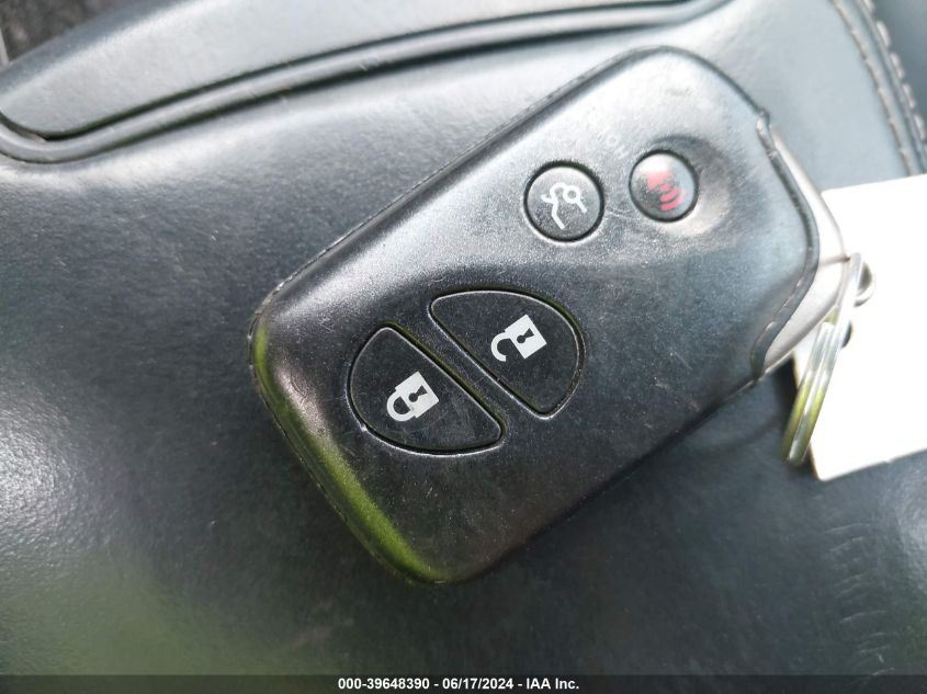 2009 Lexus Is 250 VIN: JTHBK262995089282 Lot: 39648390