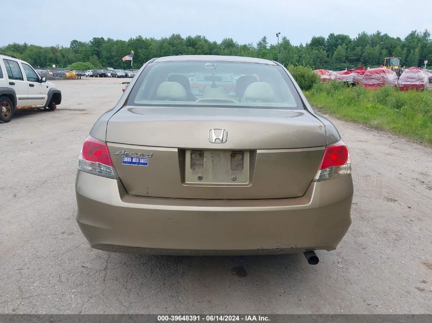 2010 Honda Accord 2.4 Lx VIN: 1HGCP2F37AA066547 Lot: 39648391