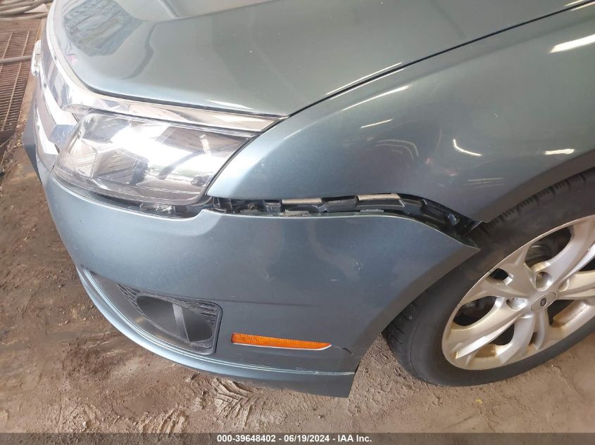 2012 Ford Fusion Se VIN: 3FAHP0HAXCR163311 Lot: 39648402