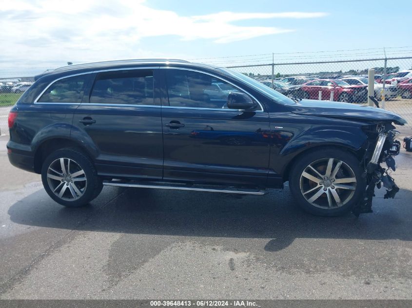 2013 Audi Q7 3.0 Tdi Premium VIN: WA1WMAFE0DD004372 Lot: 39648413