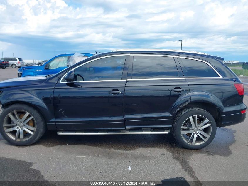 2013 Audi Q7 3.0 Tdi Premium VIN: WA1WMAFE0DD004372 Lot: 39648413