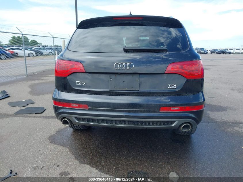 2013 Audi Q7 3.0 Tdi Premium VIN: WA1WMAFE0DD004372 Lot: 39648413