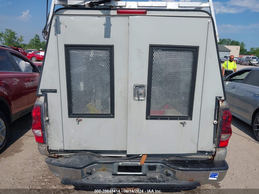 2006 Chevrolet Silverado 1500 Work Truck VIN: 3GCEC14V86G118990 Lot: 39648414