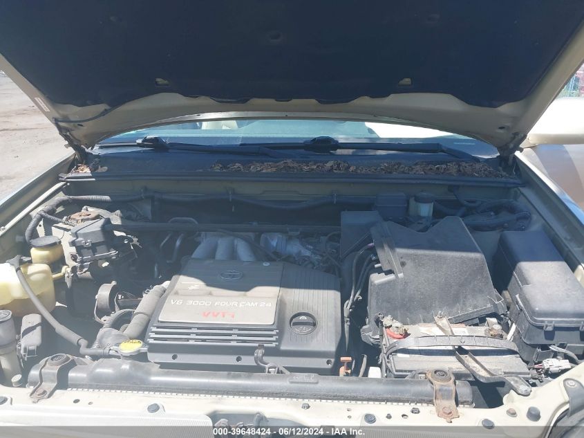 2001 Toyota Highlander V6 VIN: JTEHF21A410012718 Lot: 39648424