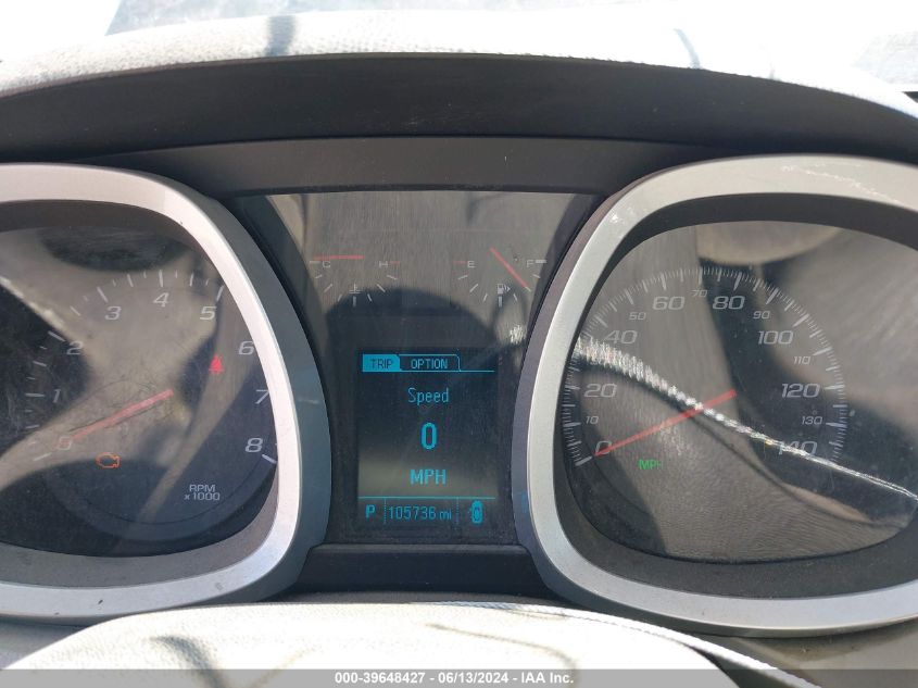 2013 Chevrolet Equinox Lt VIN: 2GNALPEK2D6239309 Lot: 39648427