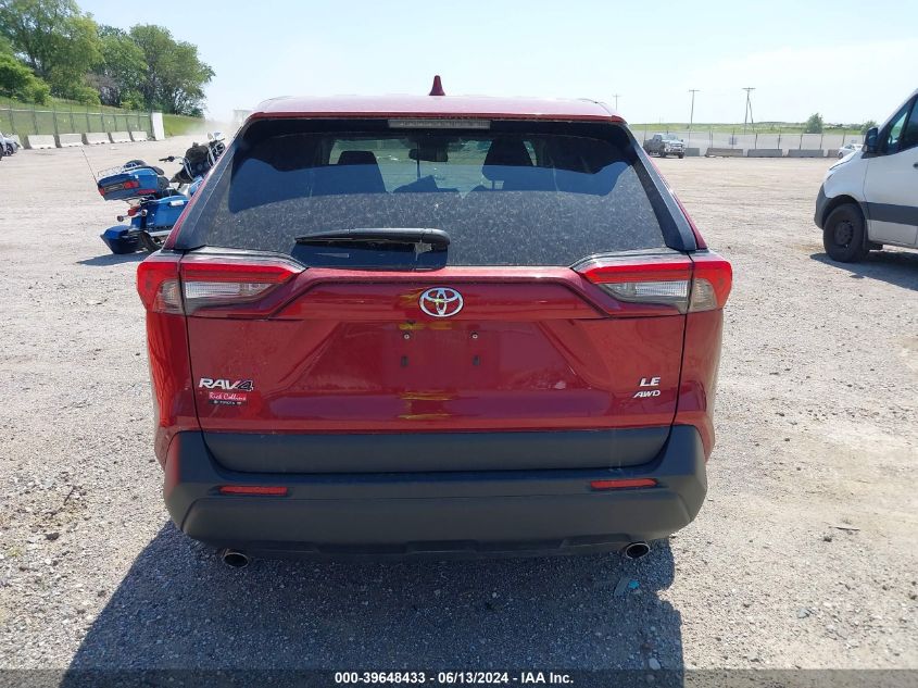 2022 Toyota Rav4 Le VIN: 2T3F1RFV1NW251319 Lot: 39648433