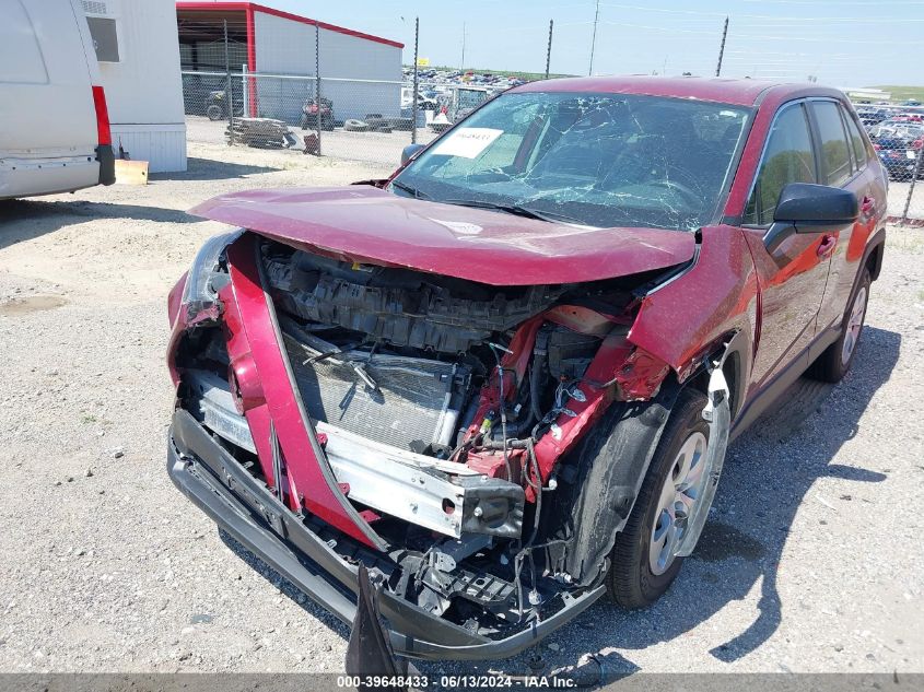 2022 Toyota Rav4 Le VIN: 2T3F1RFV1NW251319 Lot: 39648433