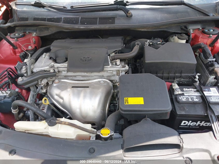 2013 Toyota Camry Se VIN: 4T1BF1FK5DU670658 Lot: 39648440