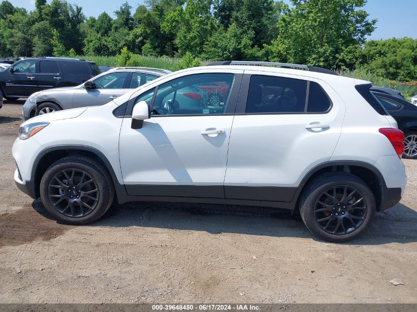 2022 Chevrolet Trax Awd Lt VIN: KL7CJPSM9NB521276 Lot: 39648450