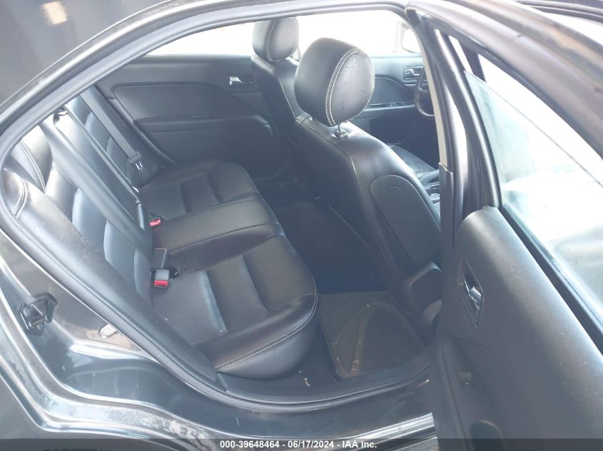 2007 Ford Fusion Sel VIN: 3FAHP021X7R188580 Lot: 39648464