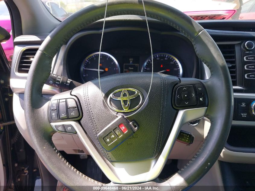 2015 Toyota Highlander Xle V6 VIN: 5TDKKRFH5FS118121 Lot: 39648468