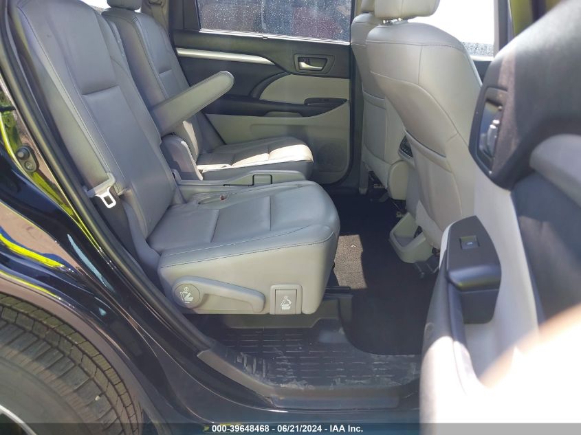 2015 Toyota Highlander Xle V6 VIN: 5TDKKRFH5FS118121 Lot: 39648468