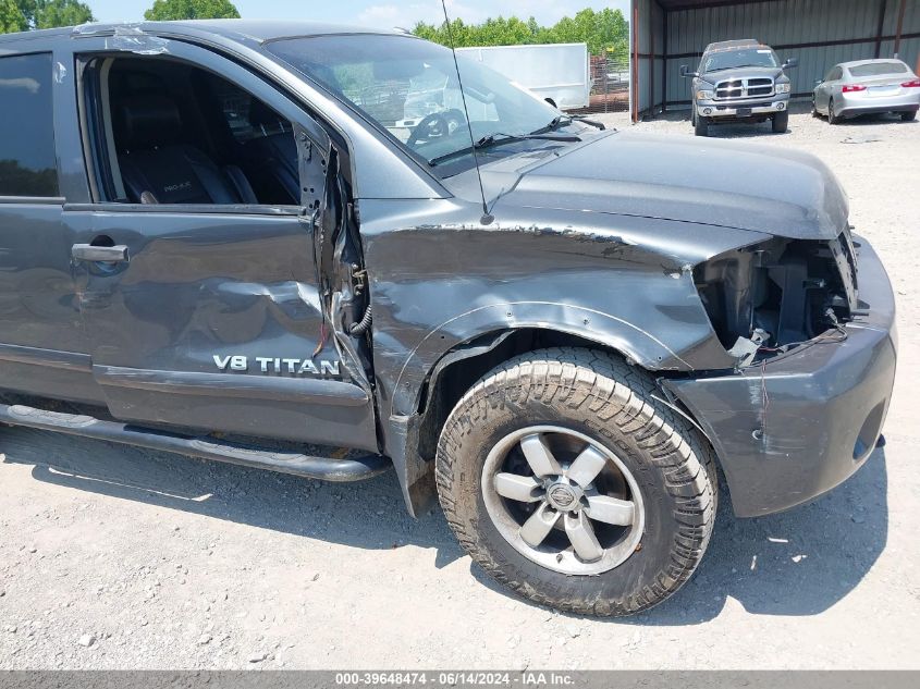 2012 Nissan Titan Pro-4X VIN: 1N6BA0EC0CN323459 Lot: 39648474