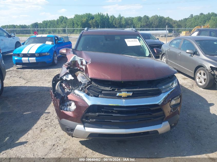 2022 Chevrolet Trailblazer Fwd Lt VIN: KL79MPSL2NB114814 Lot: 39648482