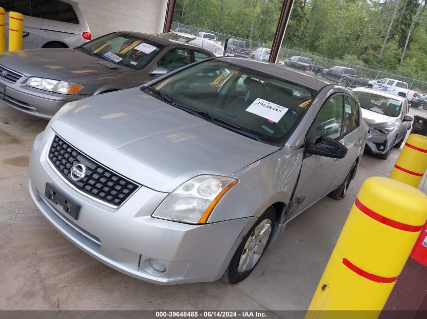 2009 Nissan Sentra 2.0 VIN: 3N1AB61E89L671902 Lot: 39648485