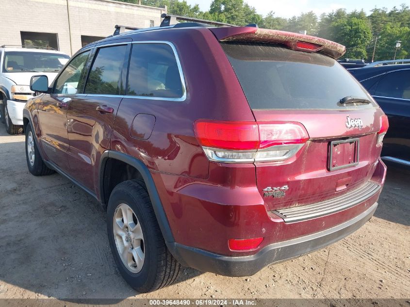 2017 Jeep Grand Cherokee Laredo VIN: 1C4RJFAG2HC602234 Lot: 39648490