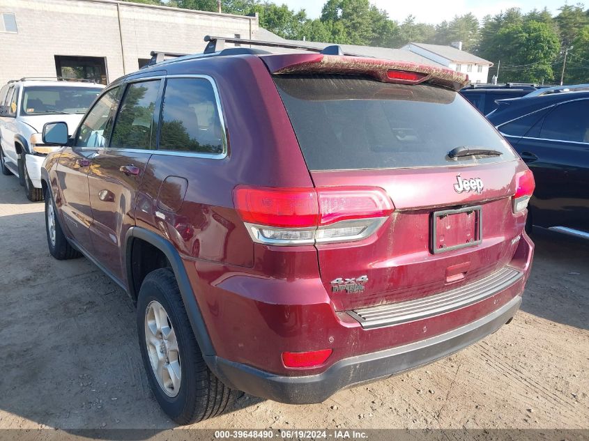 2017 Jeep Grand Cherokee Laredo VIN: 1C4RJFAG2HC602234 Lot: 39648490