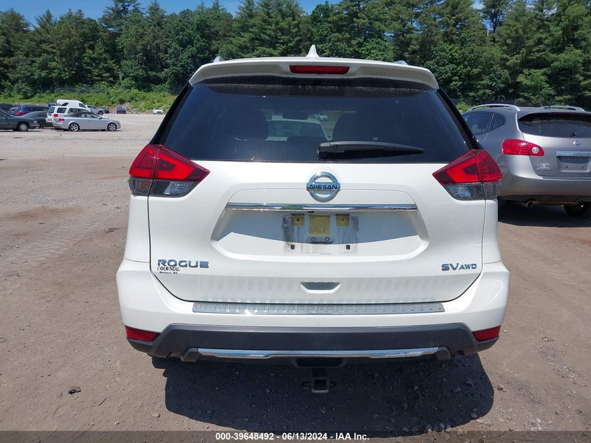 2018 Nissan Rogue Sv VIN: JN8AT2MV2JW350536 Lot: 39648492