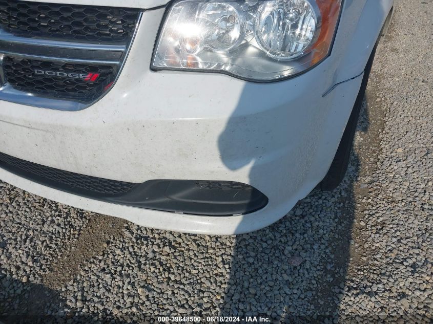 2018 Dodge Grand Caravan Se VIN: 2C4RDGBG9JR273489 Lot: 39648500