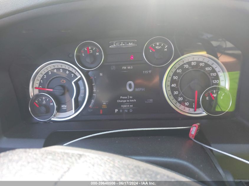 2013 Ram 1500 Big Horn VIN: 1C6RR7GT9DS578718 Lot: 39648508