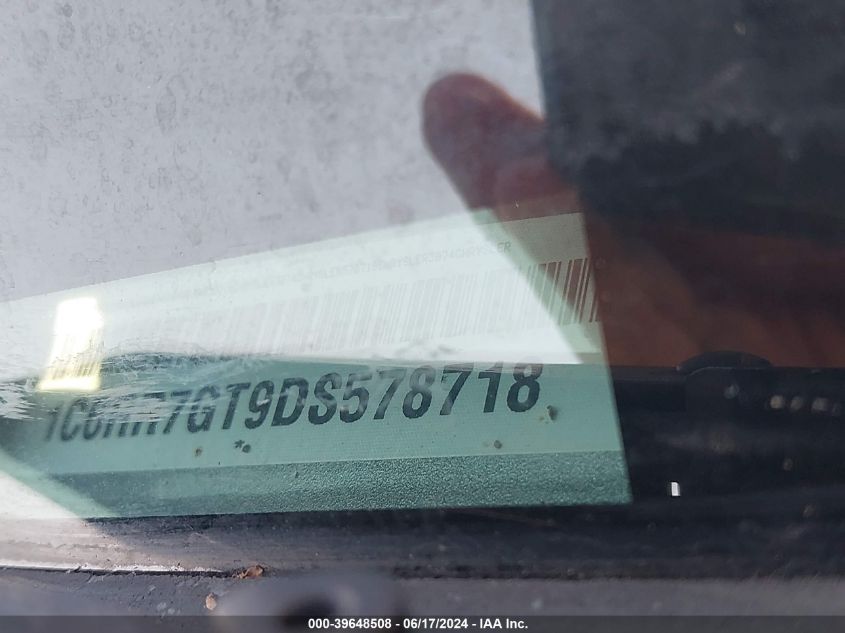 2013 Ram 1500 Big Horn VIN: 1C6RR7GT9DS578718 Lot: 39648508