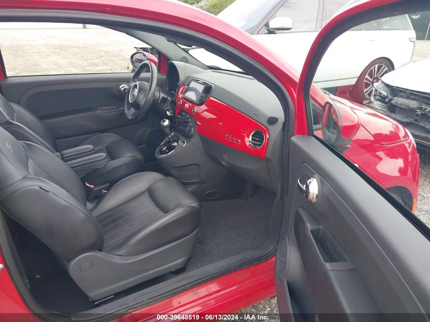 2015 Fiat 500 Sport VIN: 3C3CFFBR8FT576302 Lot: 39648519