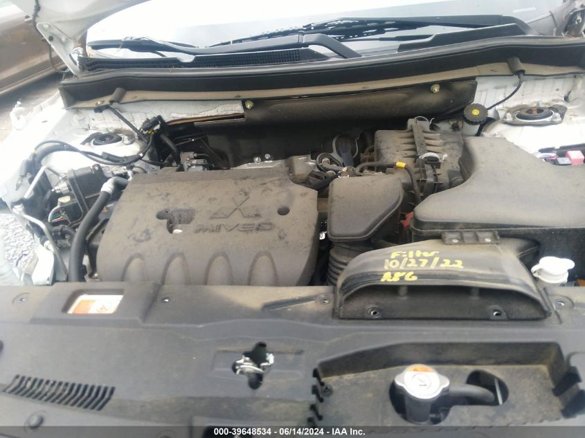 2020 Mitsubishi Outlander Sel 2.4 VIN: JA4AD3A30LZ010346 Lot: 39648534