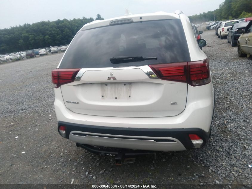 2020 Mitsubishi Outlander Sel 2.4 VIN: JA4AD3A30LZ010346 Lot: 39648534