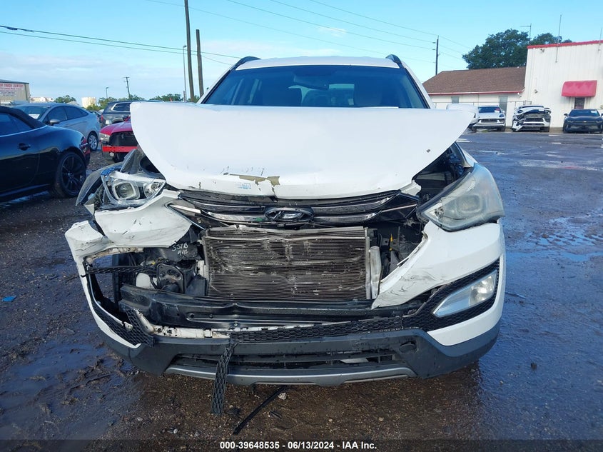 2013 Hyundai Santa Fe Sport VIN: 5XYZU3LB3DG019037 Lot: 39648535