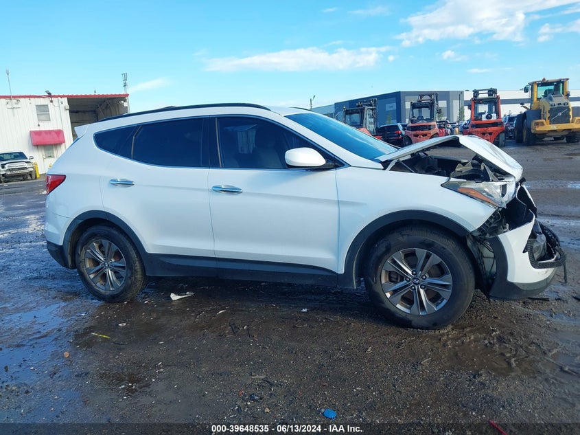 2013 Hyundai Santa Fe Sport VIN: 5XYZU3LB3DG019037 Lot: 39648535