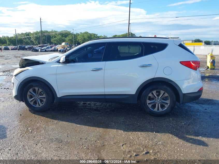 2013 Hyundai Santa Fe Sport VIN: 5XYZU3LB3DG019037 Lot: 39648535