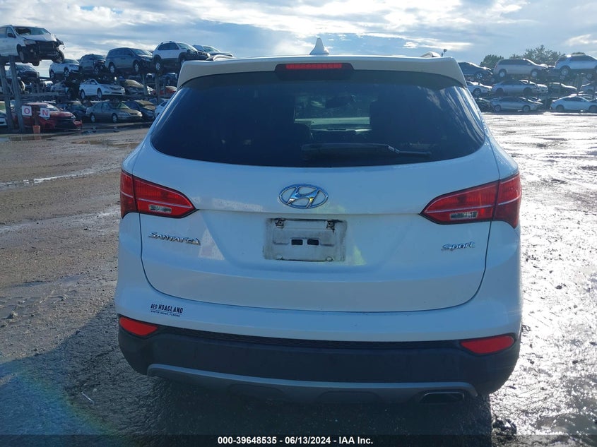 2013 Hyundai Santa Fe Sport VIN: 5XYZU3LB3DG019037 Lot: 39648535