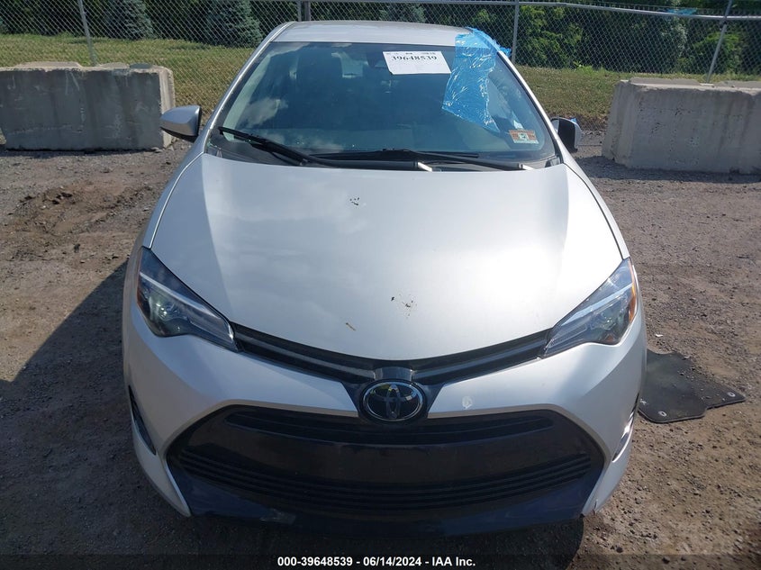 2017 Toyota Corolla Le VIN: 2T1BURHE6HC901098 Lot: 39648539