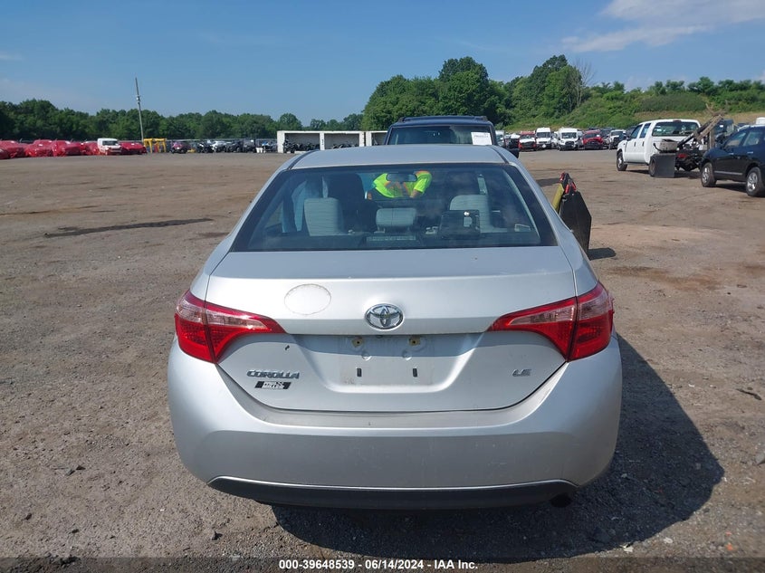 2017 Toyota Corolla Le VIN: 2T1BURHE6HC901098 Lot: 39648539