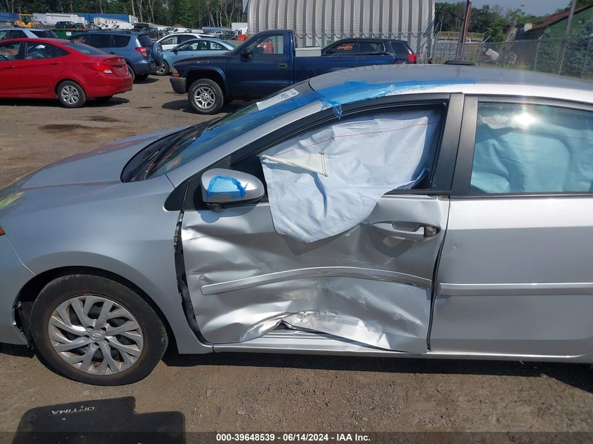 2017 Toyota Corolla Le VIN: 2T1BURHE6HC901098 Lot: 39648539