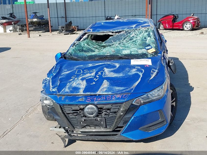 2020 Nissan Sentra Sv Xtronic Cvt VIN: 3N1AB8CV0LY235015 Lot: 39648540