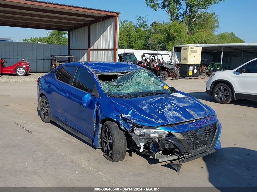 2020 Nissan Sentra Sv Xtronic Cvt VIN: 3N1AB8CV0LY235015 Lot: 39648540