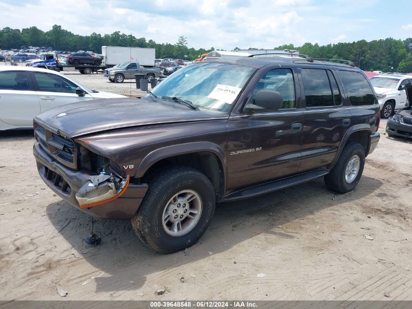 1998 Dodge Durango Slt VIN: 1B4HS28Z4WF199715 Lot: 39648548