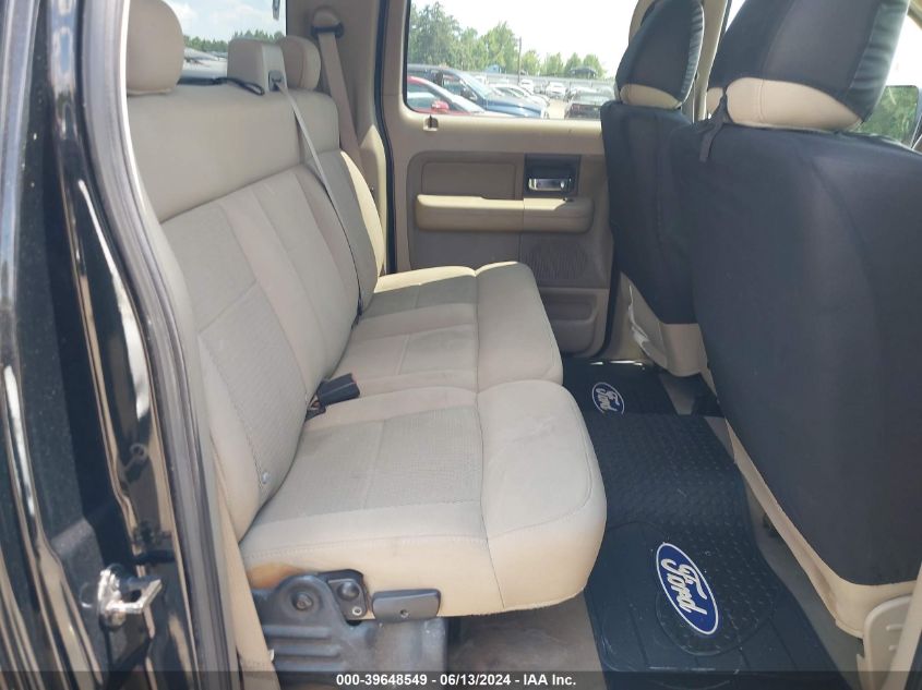 2006 Ford F-150 Xlt VIN: 1FTRW12W56FB54724 Lot: 39648549