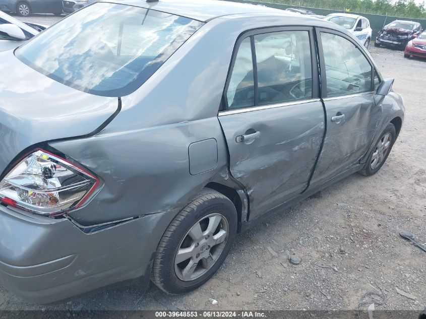 2008 Nissan Versa 1.8Sl VIN: 3N1BC11E28L463713 Lot: 39648553