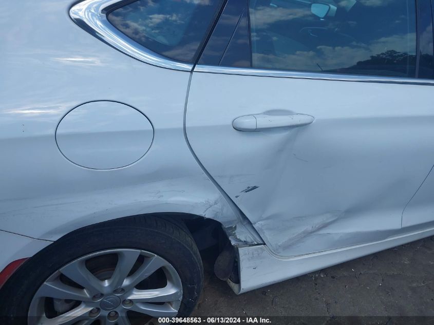 2015 Chrysler 200 Limited VIN: 1C3CCCAB8FN657733 Lot: 39648563