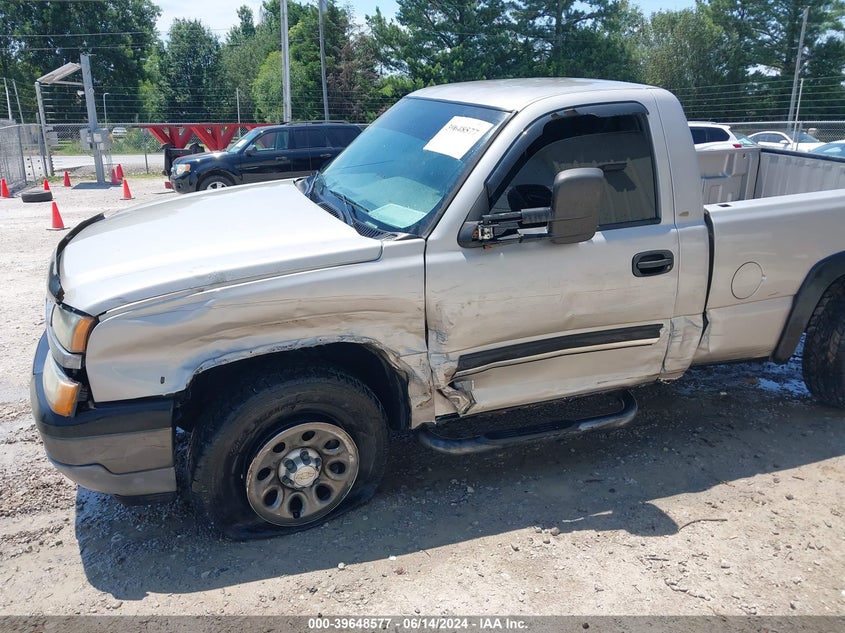 2005 Chevrolet Silverado 1500 VIN: 1GCEK14V75Z125494 Lot: 39648577