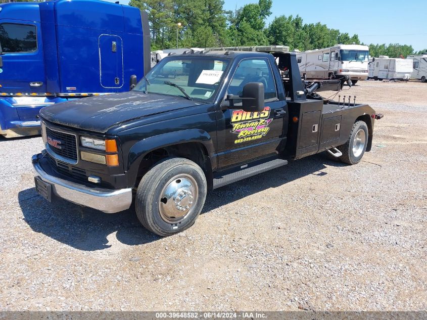 1999 GMC Sierra C3500 Hd Sl VIN: 1GDKC34J6XF020910 Lot: 39648582