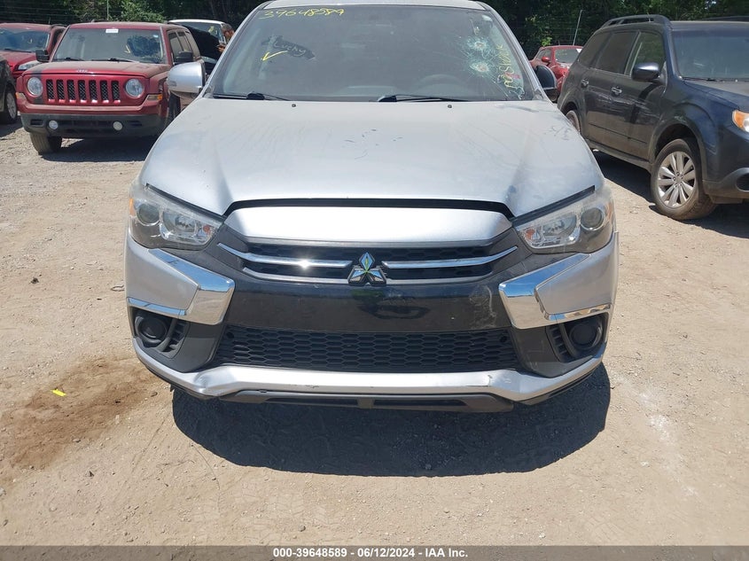 2018 Mitsubishi Outlander Sport 2.0 Es VIN: JA4AP3AU4JU001482 Lot: 39648589