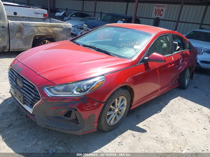 VIN 5NPE24AF8KH737852 2019 HYUNDAI SONATA SE