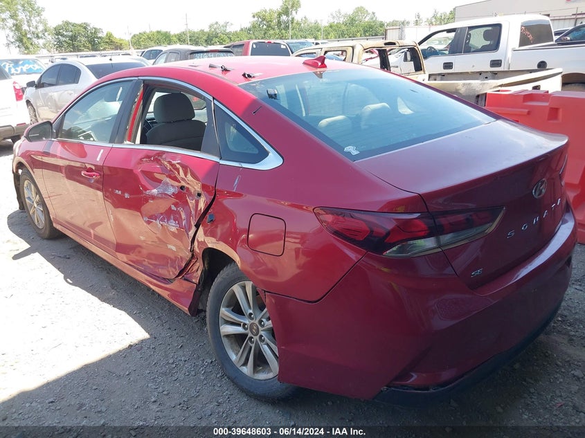 VIN 5NPE24AF8KH737852 2019 HYUNDAI SONATA SE