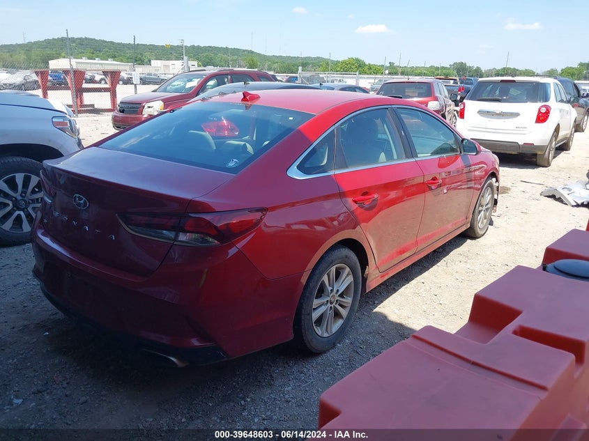 VIN 5NPE24AF8KH737852 2019 HYUNDAI SONATA SE
