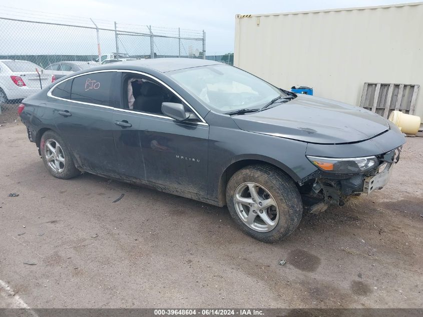 1G1ZB5ST4JF189524 2018 CHEVROLET MALIBU - Image 1