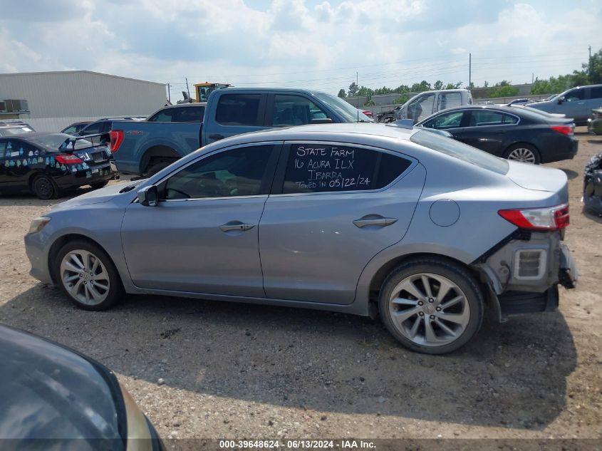 2016 Acura Ilx 2.4L/Acurawatch Plus Package VIN: 19UDE2F3XGA003056 Lot: 39648624