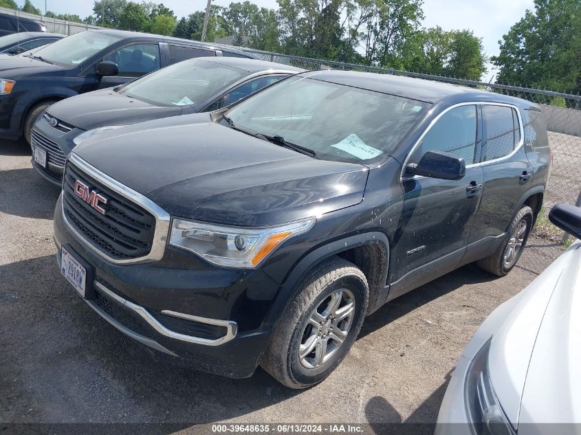 2019 GMC Acadia Sle-1 VIN: 1GKKNRLA8KZ277453 Lot: 39648635